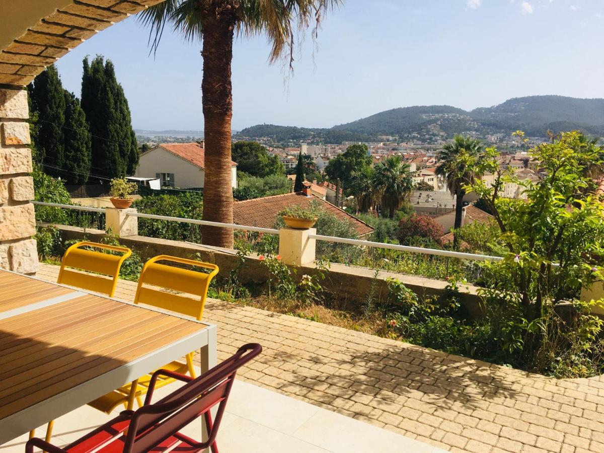 Bas Villa, Vue Mer, Centre Ville, Paradis, Calme Hyères